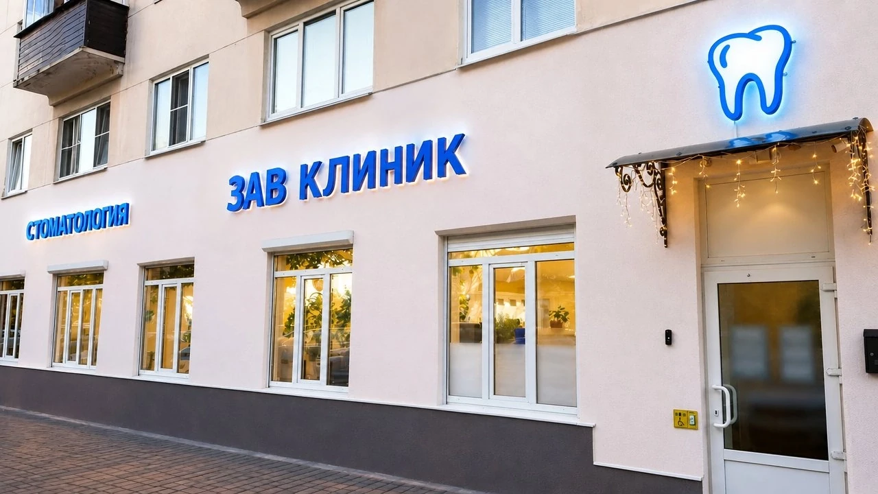 Вход в ЗАВ Клиник